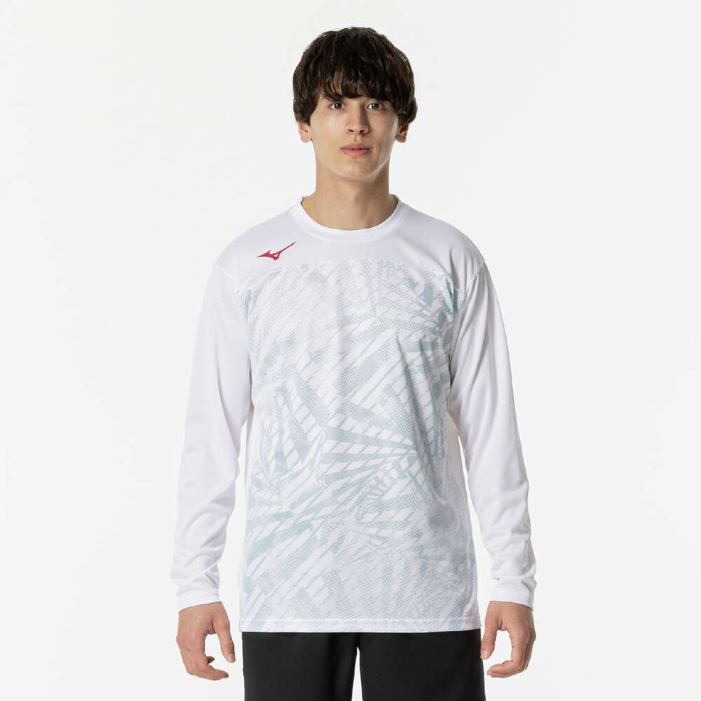 SOLARIS SPORTS ヘビ柄 長袖 ゲームシャツ 美品 サイズ2 SOLARIS