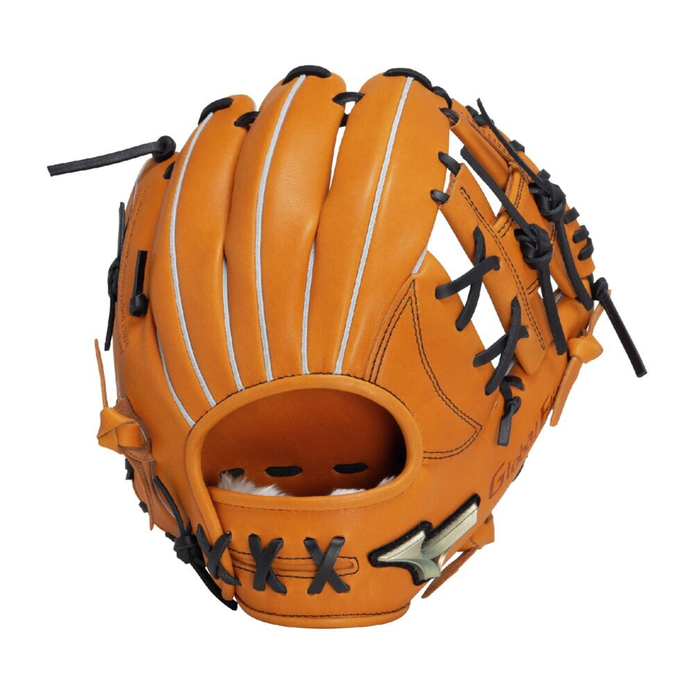 Mizuno Global Elite 4 Series 軟式グローブ オレンジ Mizuno Global