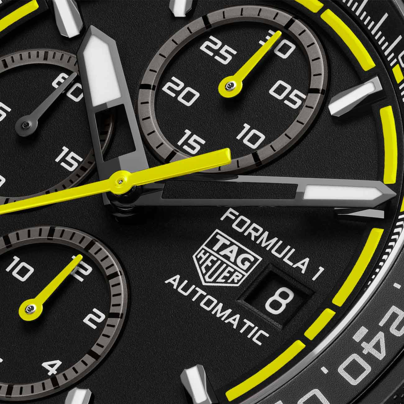 Tag Heuer Formula 1 Chronograph Black and Yellow Dial | CBZ2086