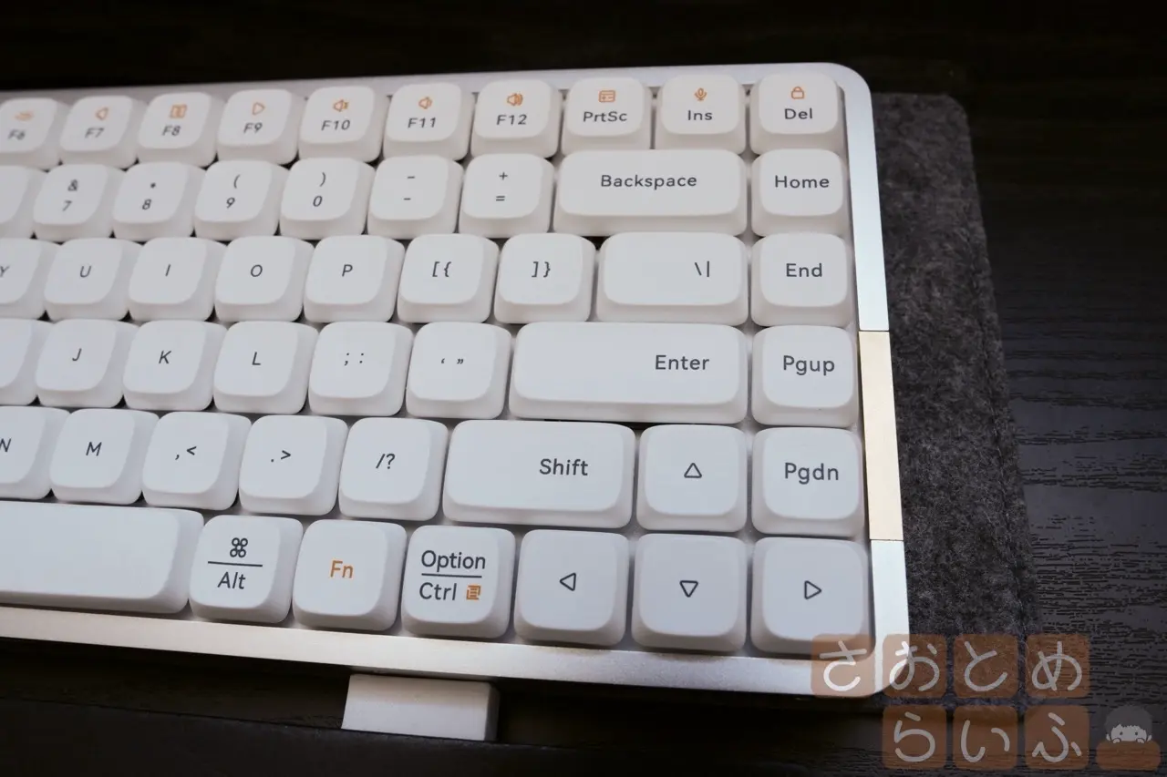 病みつきになる打ち心地、Lofree Flow84のレビュー - さおとめらいふ