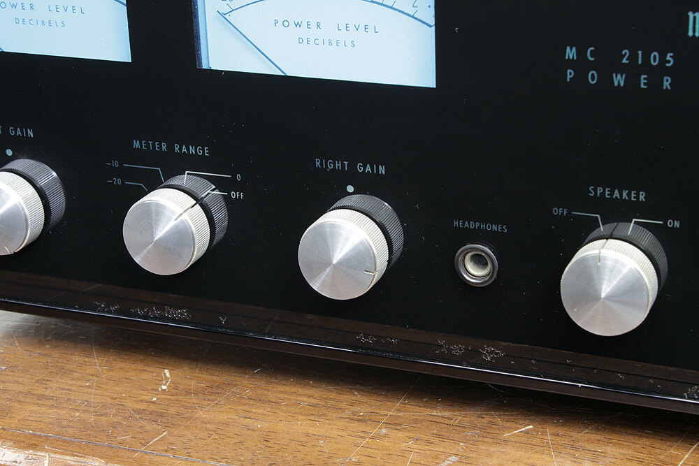 Macintosh マッキントッシュ MC2105 パワーアンプ - 中古オーディオの