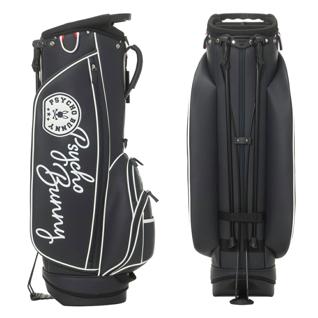 Psycho Bunny ゴルフバッグ・キャディバッグ Uヘッド、バターカバー付