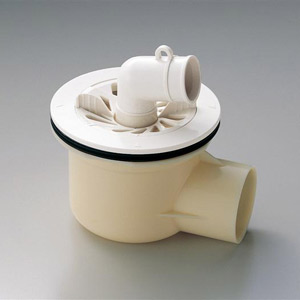 PJ2008NW｜TOTO洗濯機パン用横引きトラップ[ジャバラ排水ホースなし