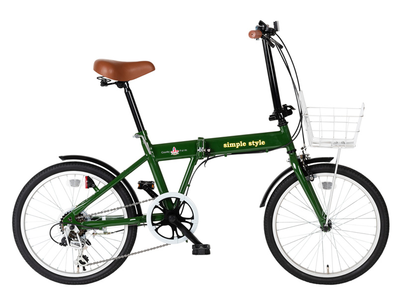 KCD | 折りたたみ自転車 シンプルスタイル M206BS （SS-M206BS）