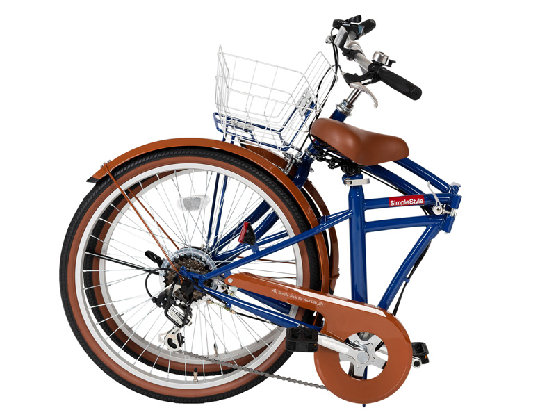 KCD | 折りたたみ自転車 シンプルスタイル PL246BS（SS-PL246BS）