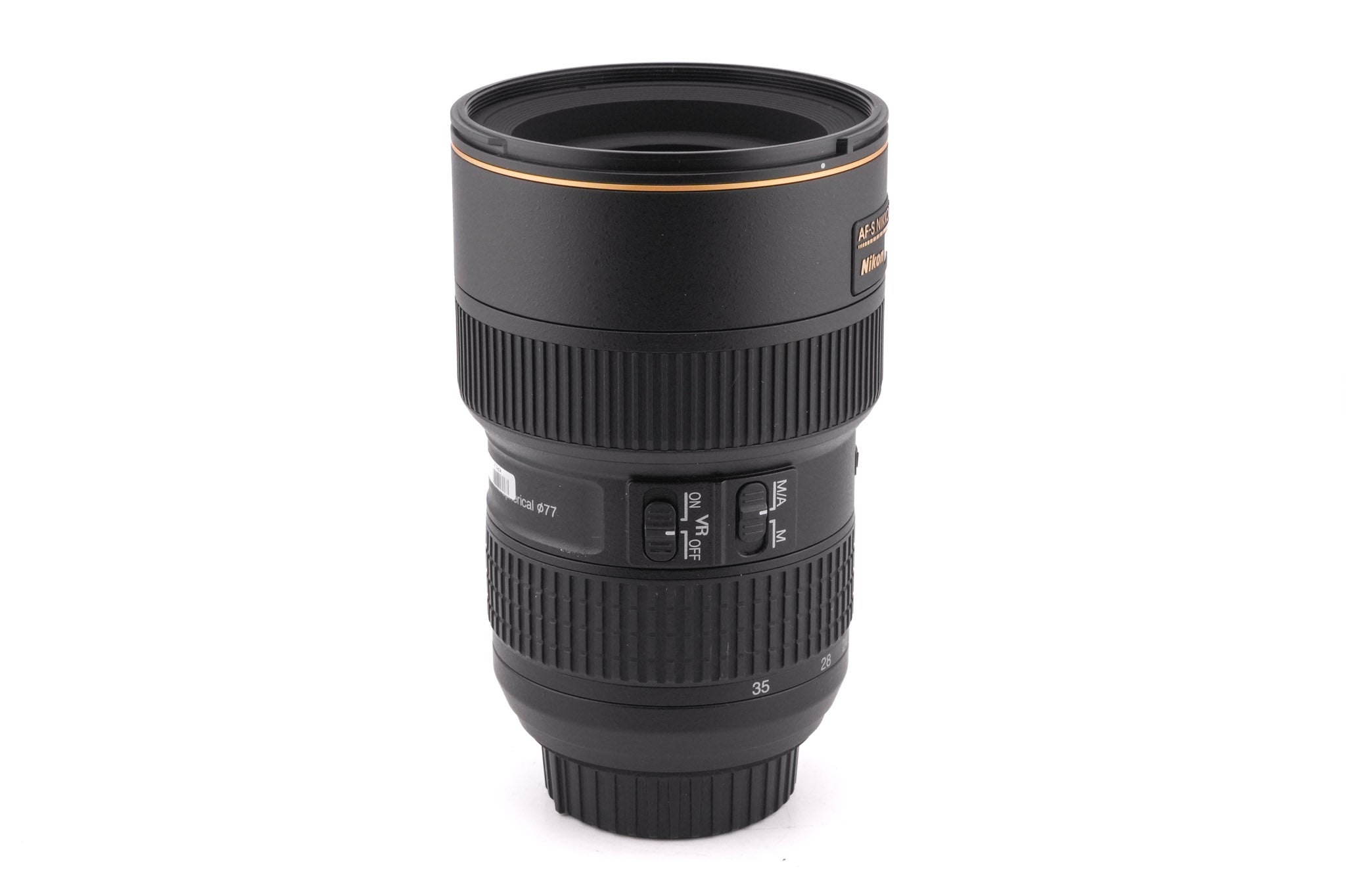 Nikon 16-35mm f4 AF-S Nikkor G ED N VR - Lens – Kamerastore