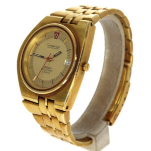 激レア！】オメガの音叉時計 「エレクトロニックf300」幻の金無垢