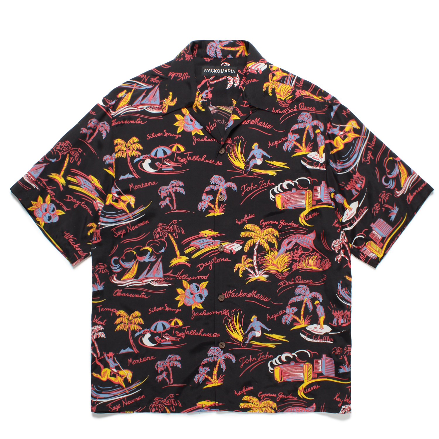 WACKO MARIA / HAWAIIAN SHIRT S/S (TYPE-2) / kaddish