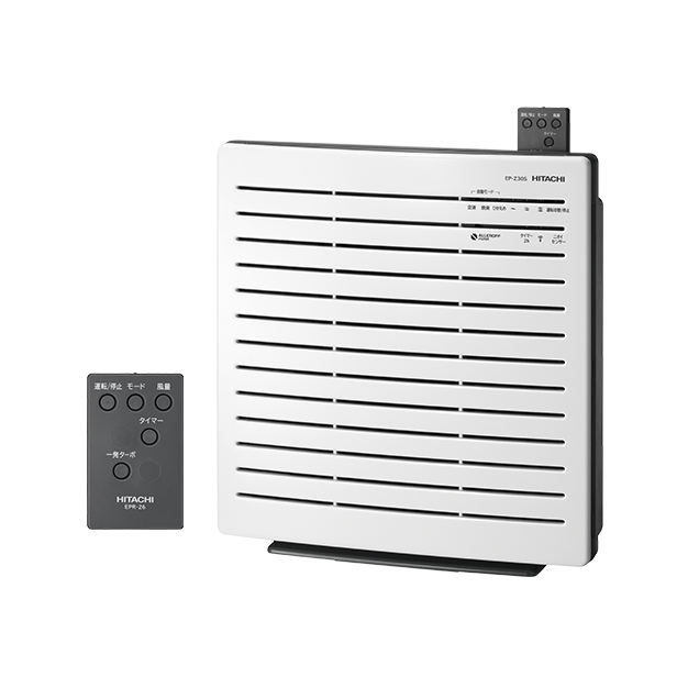 仕様：空気清浄機 クリエア EP-Z30S ： 空気清浄機 ： 日立の家電品