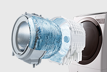 特長：自動おそうじ ： 洗濯乾燥機 ビッグドラム BD-STX110G ： 洗濯機