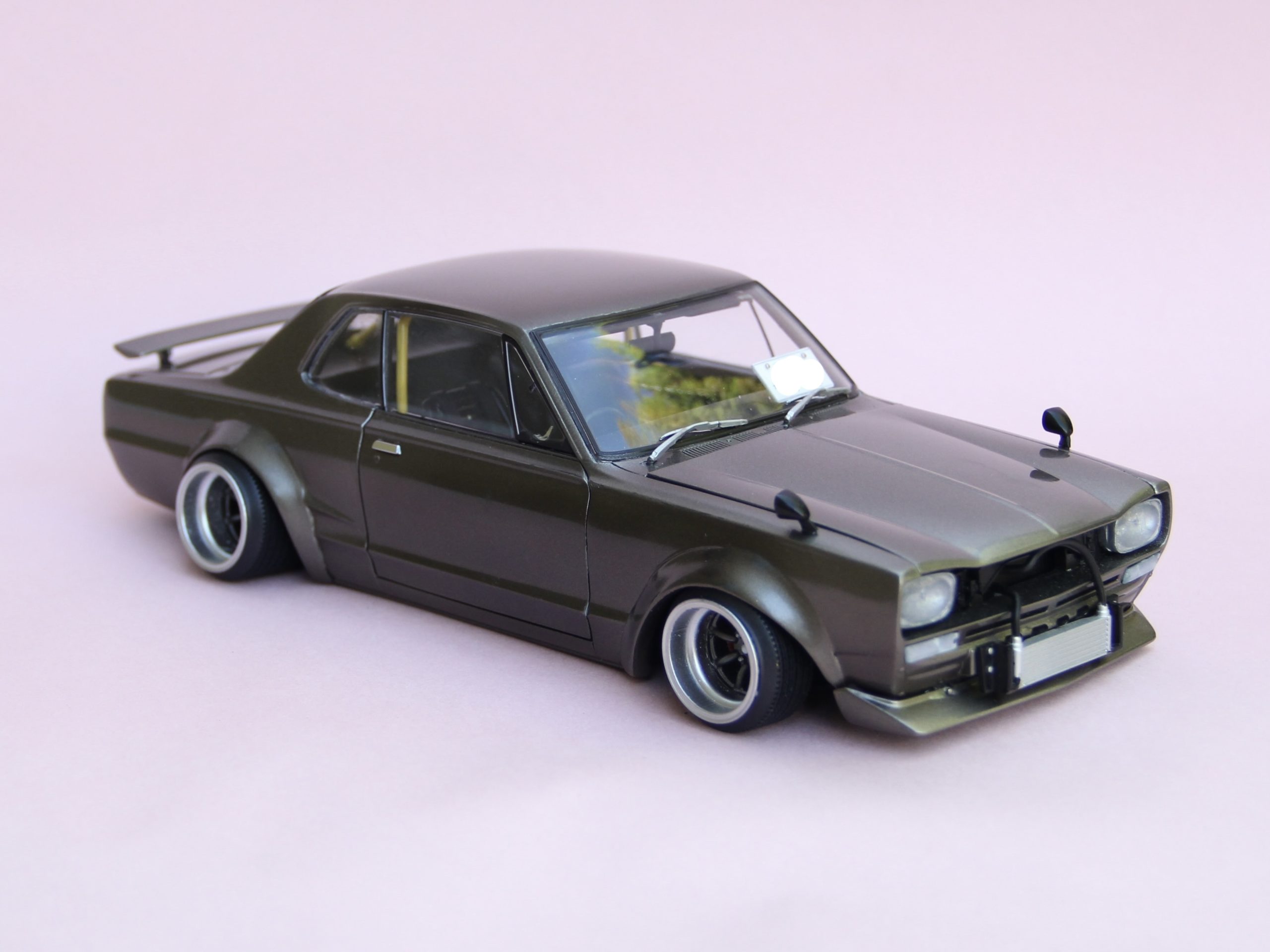 No.73 オートアート 1/18 日産 スカイラインGT-R（KPGC10） – 模型製作