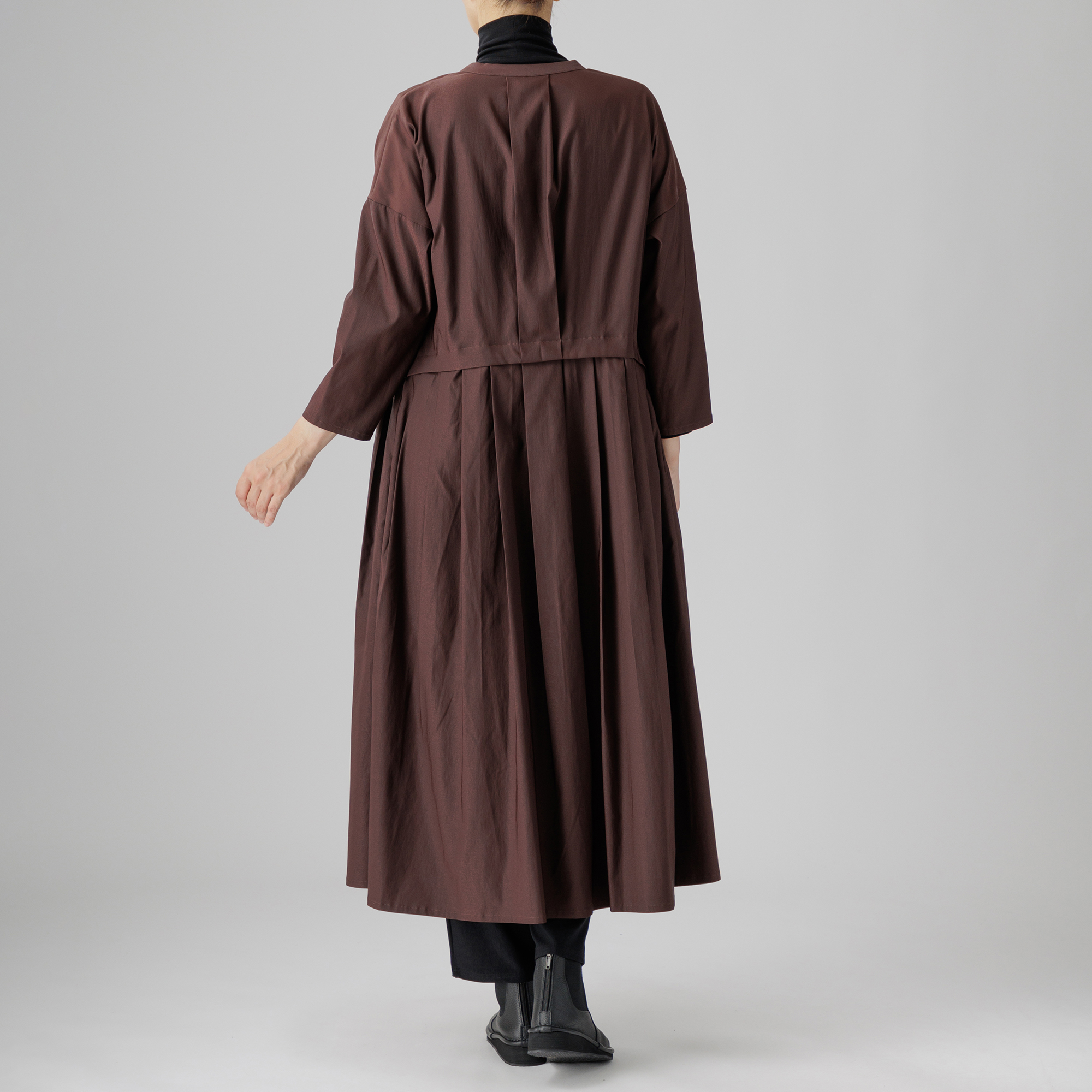 前開きタックワンピース 493-01 Series | かぐらやONLINE SHOP