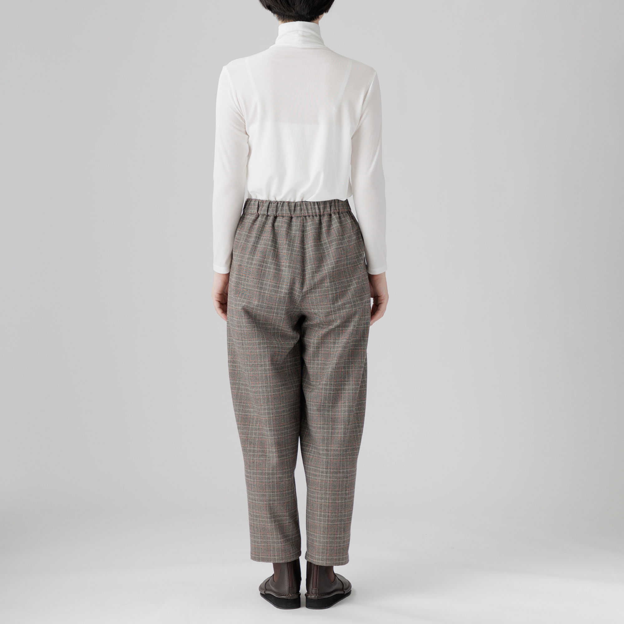 グレンチェックテーパードパンツ 402-04 Series | かぐらやONLINE SHOP