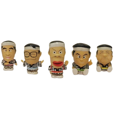 参考価格】ザ・ドリフターズ フィンガーパペット 結成40周年記念 40