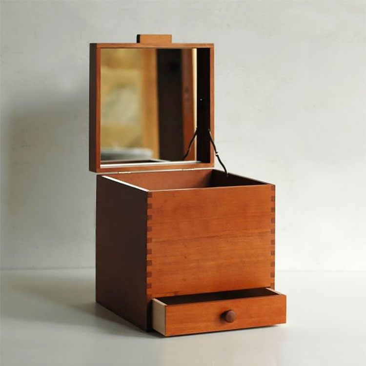 化粧ボックス 倉敷意匠 化粧箱 メイクボックス 化粧品入れ 化粧ケース