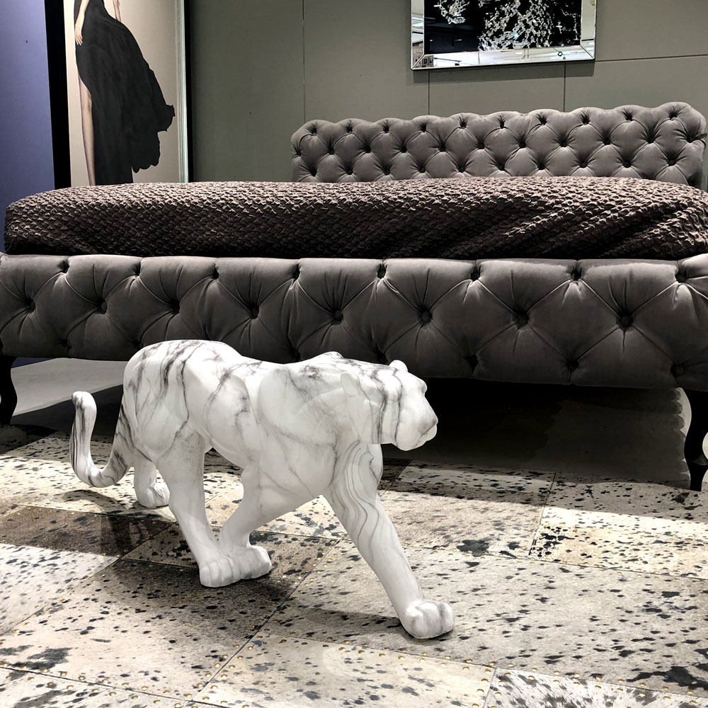 廃番】レオパード マーブル オブジェ* - オブジェ・置物の通販