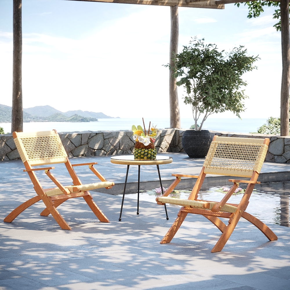 廃番】リオデジャネイロ フォールディングチェア - 1人掛けソファー