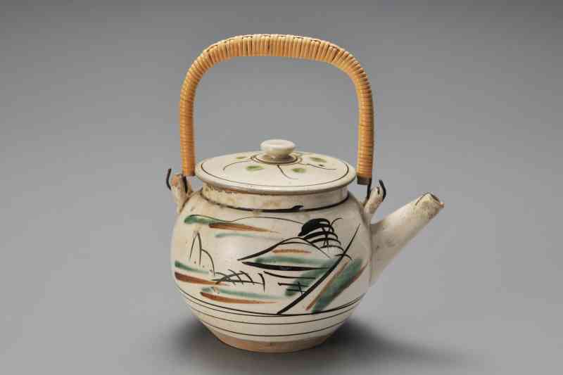 山水土瓶（益子焼初期作品）｜かさましこ 兄弟産地が紡ぐ〝焼き物語〟