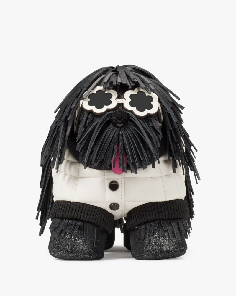Shaggy Fringed 3d Dog Crossbody | Kate Spade New York