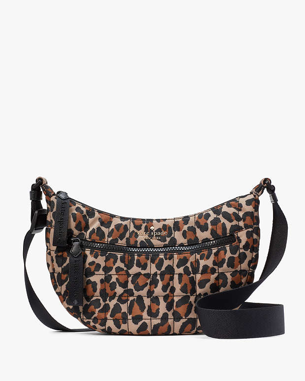 Camden Quilted Large Leopard Sling Bag | Kate Spade IT