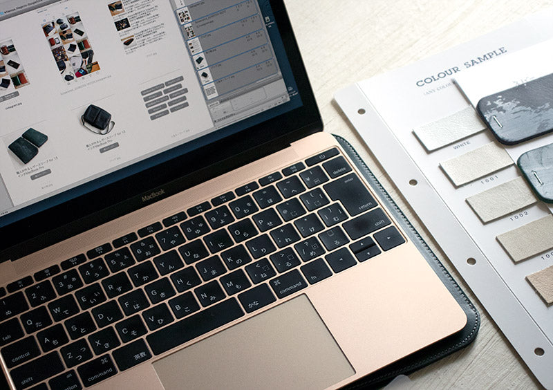 販売終了】職人が作るレザースリーブ MacBook（12インチ）用 – 国立商店