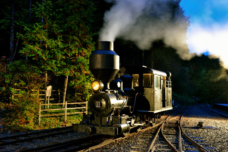木曽 赤沢森林鉄道の蒸気機関車