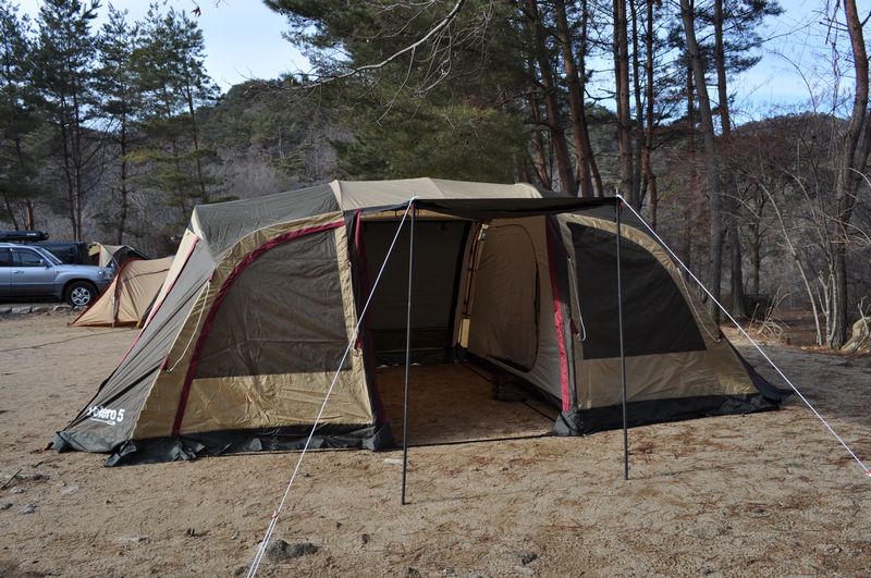 ヴェレーロ5 初張り（設営）: あらフォーキャンパーが行く