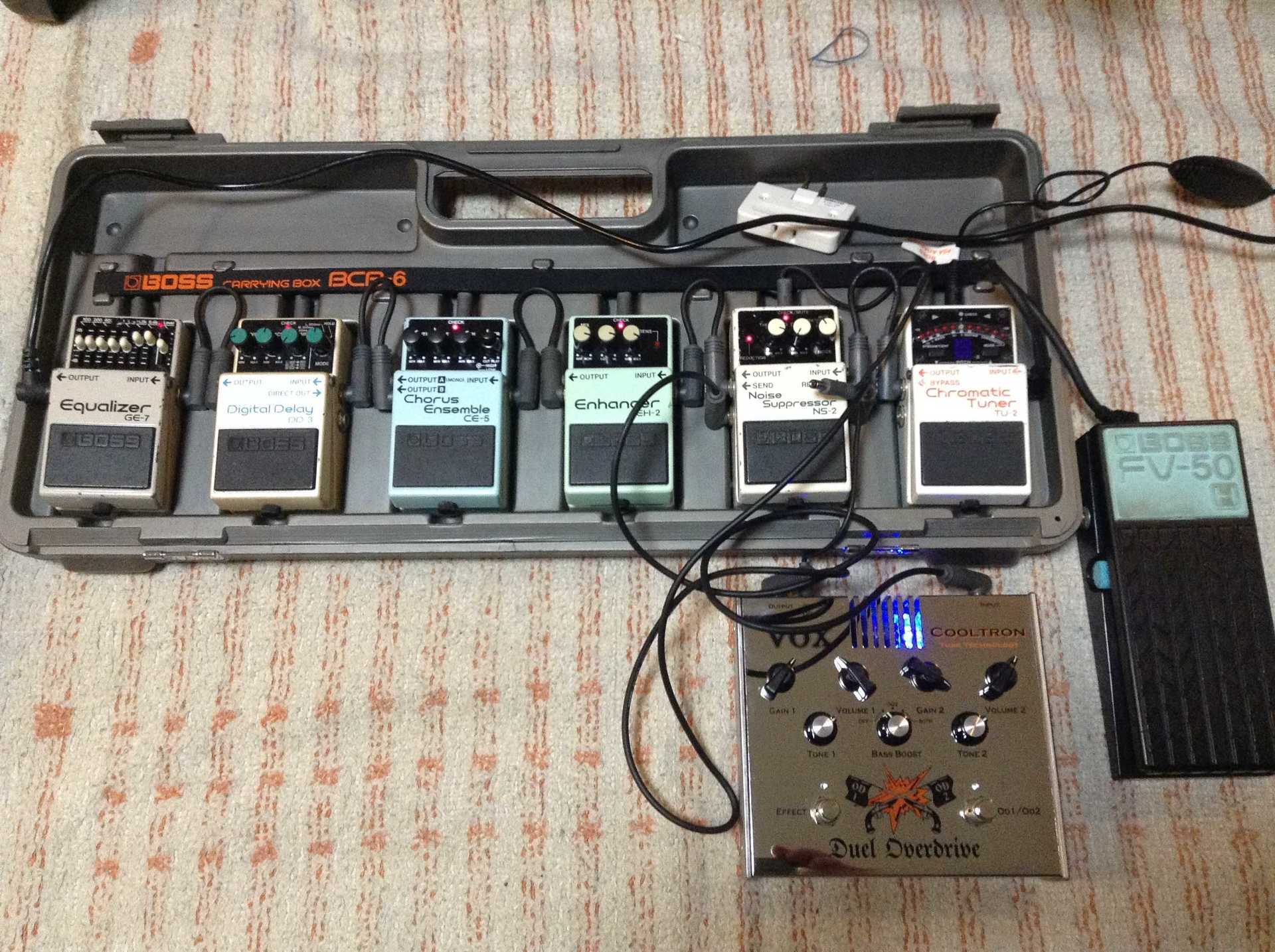 VOX DUAL OVERDRIVE: 昔に比べりゃ 金も入るし・・・・