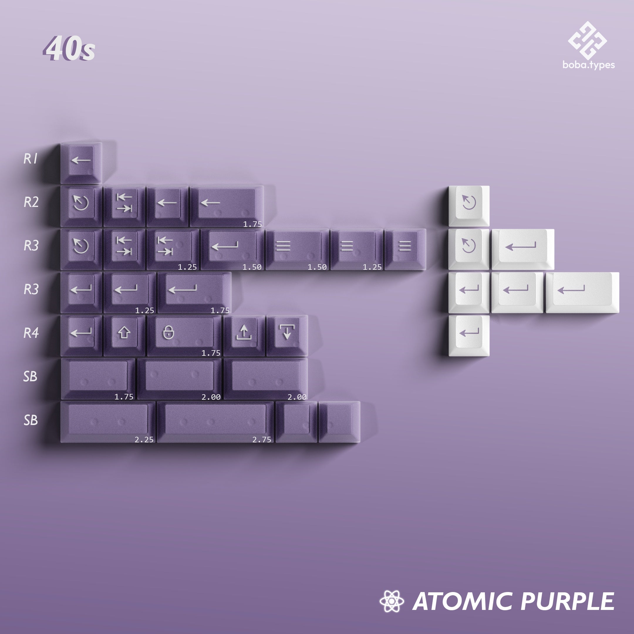 PBTfans atomic purple – KEYGEM