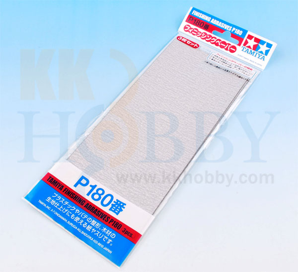 KK HOBBY 】 フィニッシングペーパー P320番（3枚セット） TAMIYA