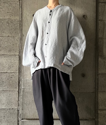 FIRMUM フィルマム / ウール＆リネン・ガーゼツイルビッグスリーブ