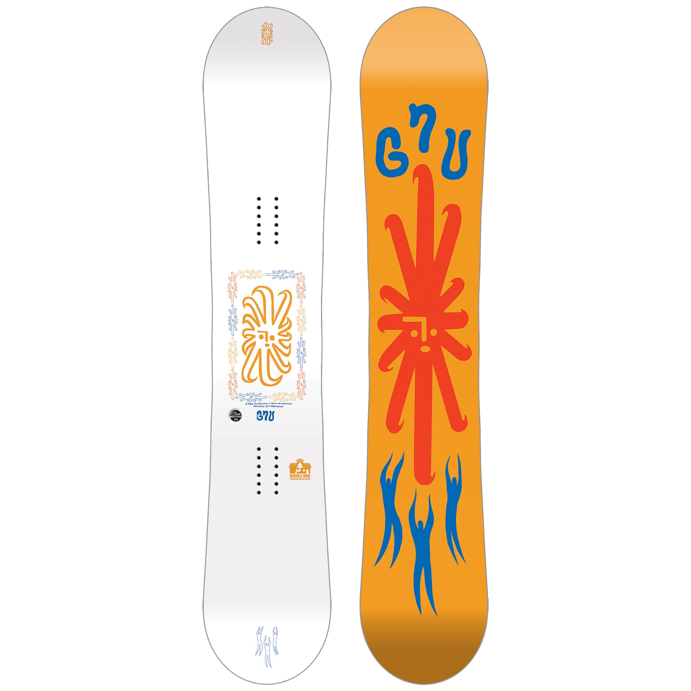 GNU Headspace Snowboard 2025 – Kinetic / Nocturnal