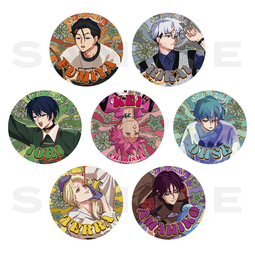 カリスマ 草薙理解 ガンボカフェ 缶バッジ42個 カリスマ ガンボカフェ 缶バッジ 草薙理解 - メルカリ