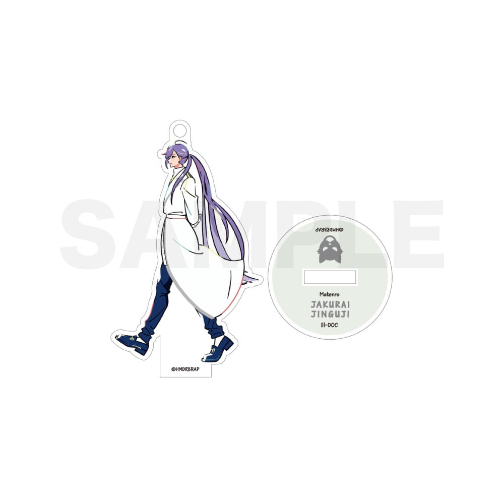 寂雷・一二三・独歩／アクリルキーホルダー／ヒプマイ／オンラインくじ／ファンミ ヒプマイ アクリルキーホルダー シンジュク 麻天狼 寂雷 一二三 独歩