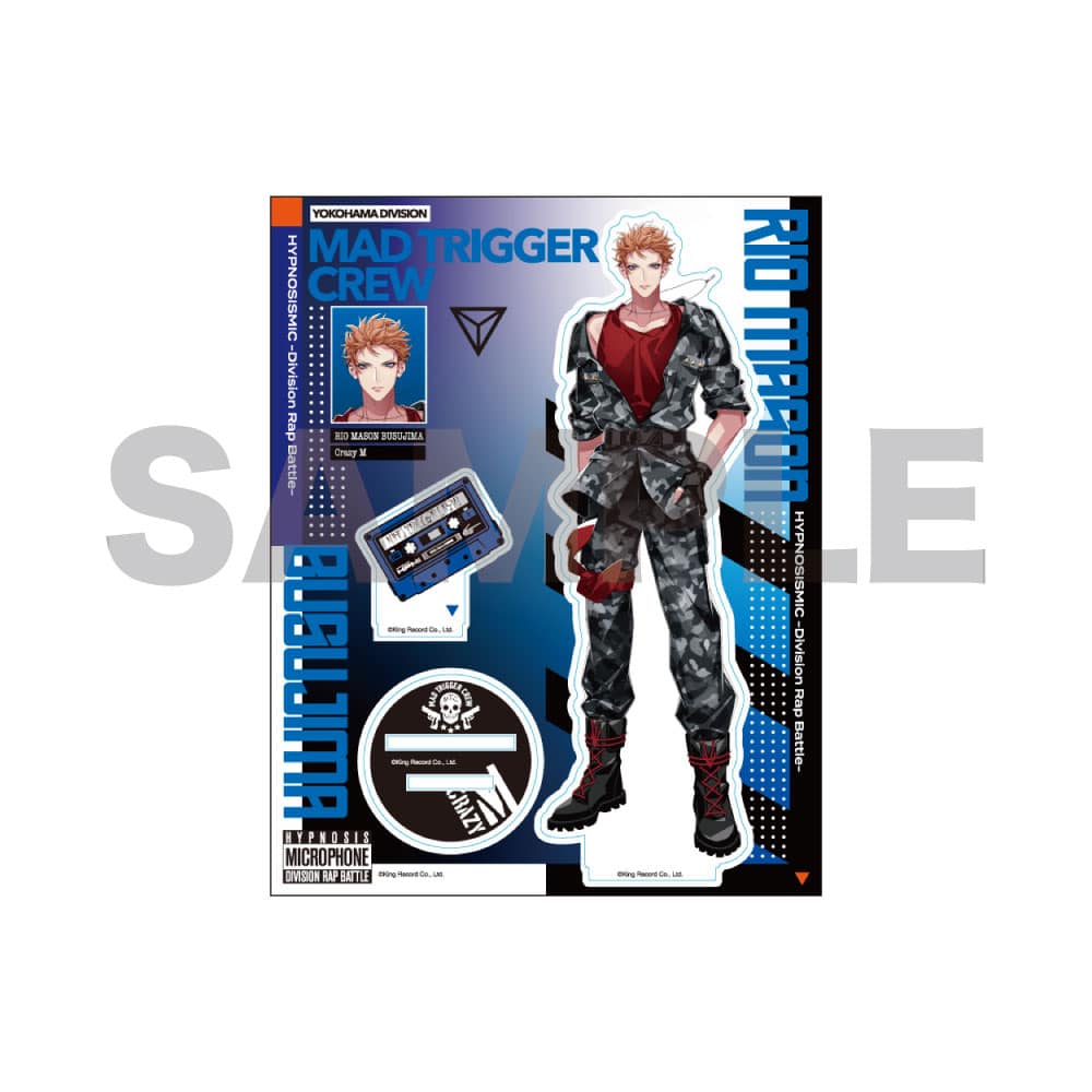 よ*ぎ様 MAD TRIGGER CREW ローソン アクリルスタンド アクリルスタンド・アクリルパネル MAD TRIGGER CREW ゆらゆらアクリル