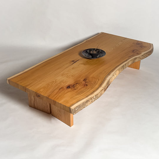 一枚板リビング座卓テーブル｜鬼童銘木（KIDOMEIMOKU） – 【公式】鬼童