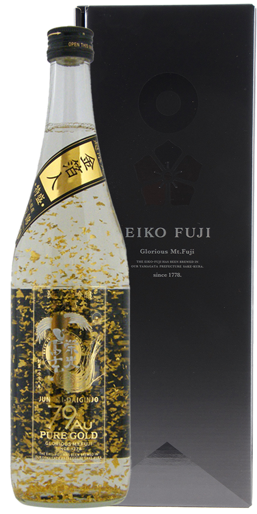 栄光冨士 純米大吟醸 79Au〜PURE GOLD〜 金箔入 【山形の地酒/日本酒