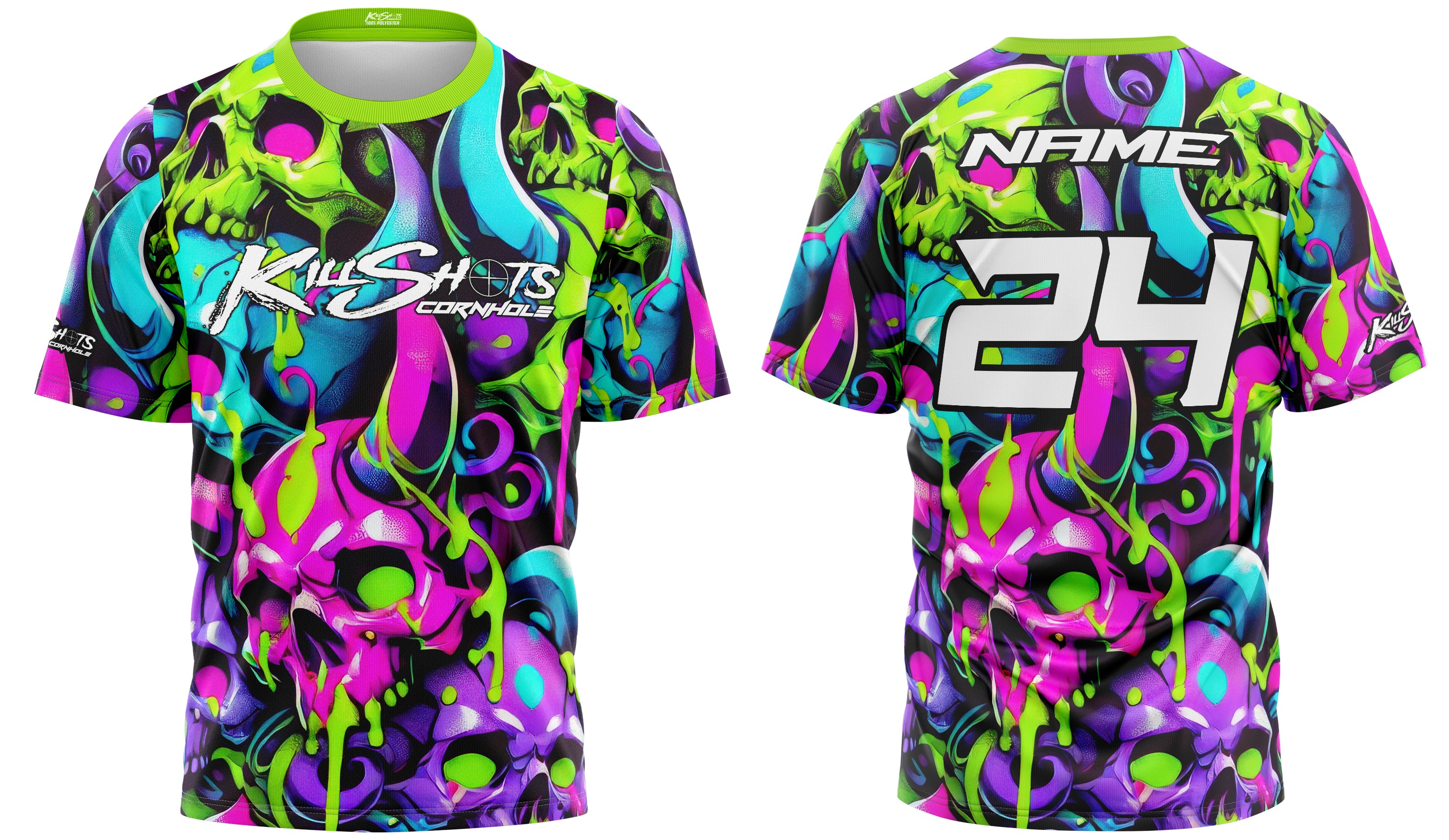 Killshots Cornhole Sublimated Premium Sports Jersey - 