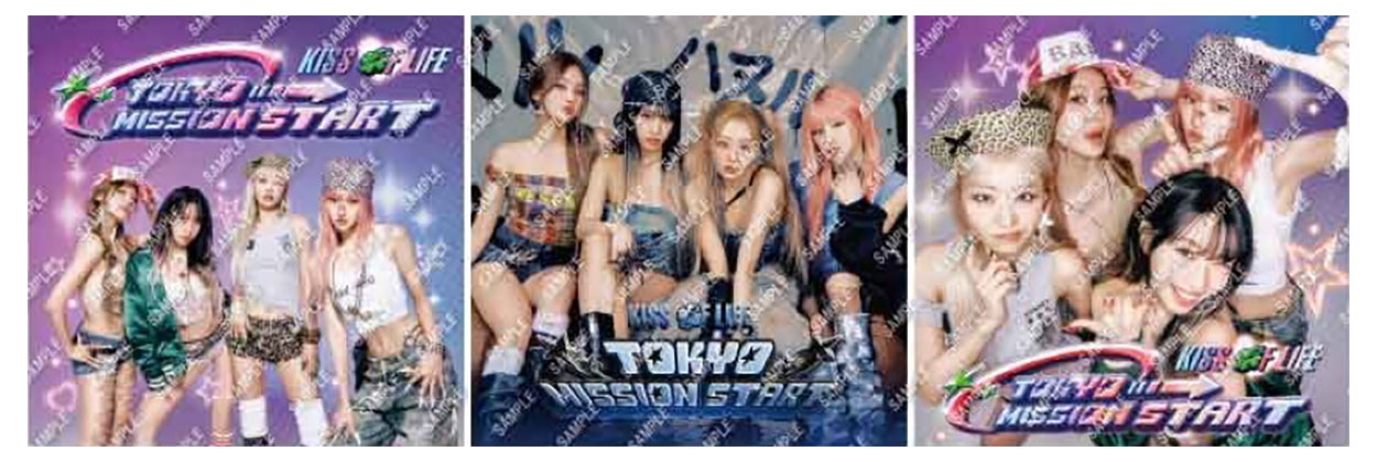 KISS OF LIFE JAPAN 1st Mini Album『TOKYO MISSION START』(11/5発売