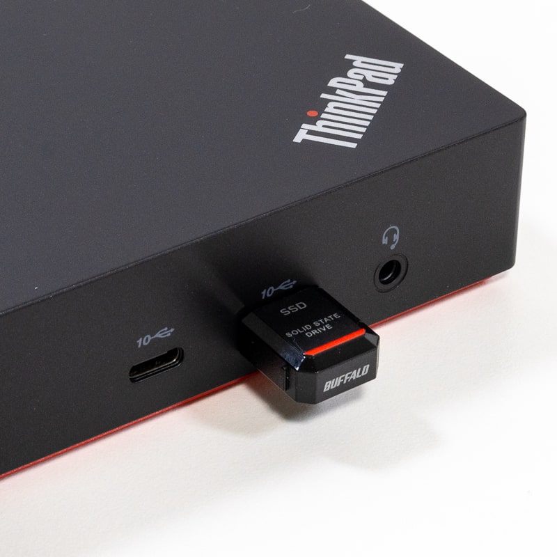 ThinkPadユニバーサルUSB Type-Cドックレビュー：ThinkPadやポータブル