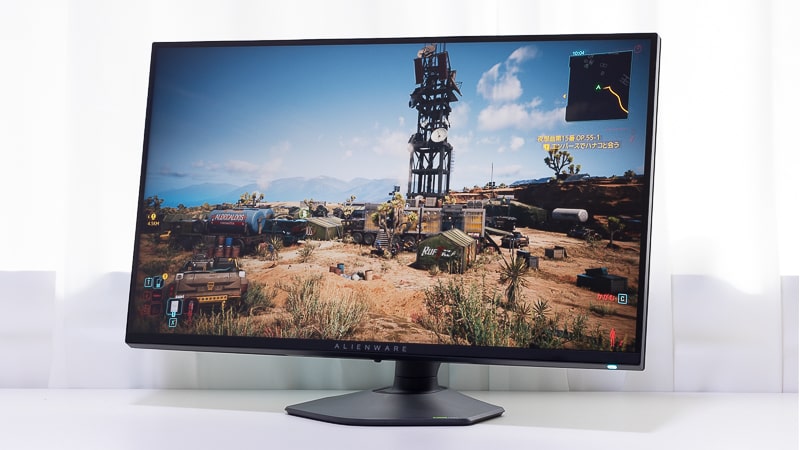 Alienware 27 4K デュアル解像度ゲーミングモニターAW2725QFレビュー