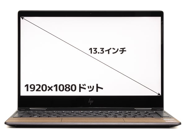 HP ENVY x360 13 Wood Edition レビュー：天然の木材を使った高級感