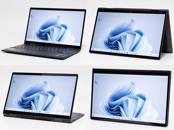 HP ENVY x360 13-ay1000(2021年モデル)レビュー：Zen3 Ryzen搭載の極薄