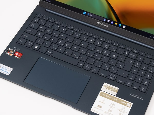 ASUS Zenbook 15 OLED UM3504DAレビュー：Ryzen 7 7735U＋OLEDの高性能