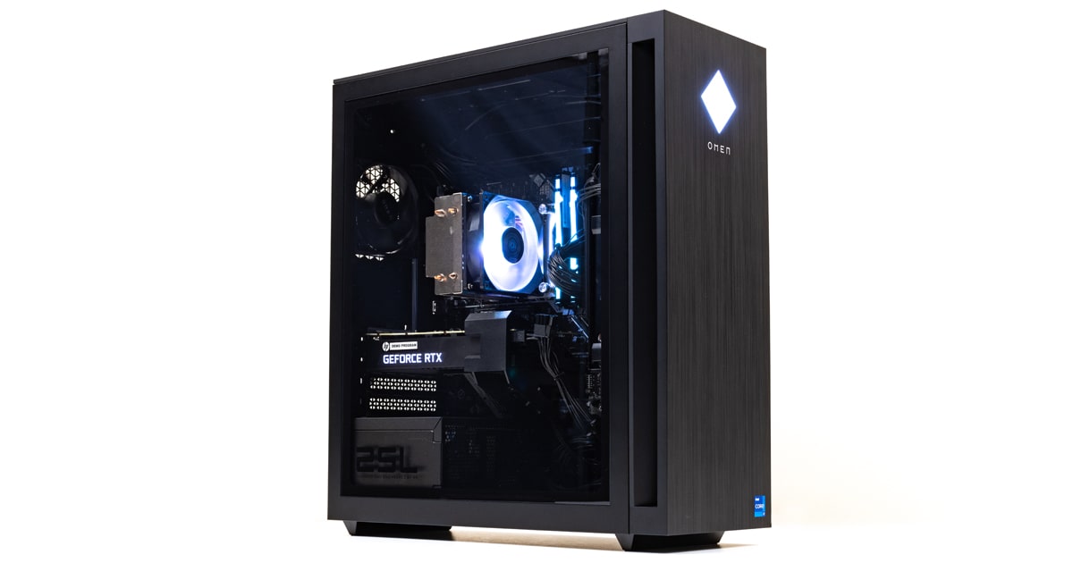 OMEN 25L Desktop（インテル）レビュー：第12世代Core i7+RTX 3060