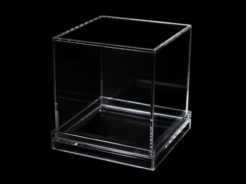 スタック式3mmアクリル製ショーケース（セミオーダーサイズ）-サイン