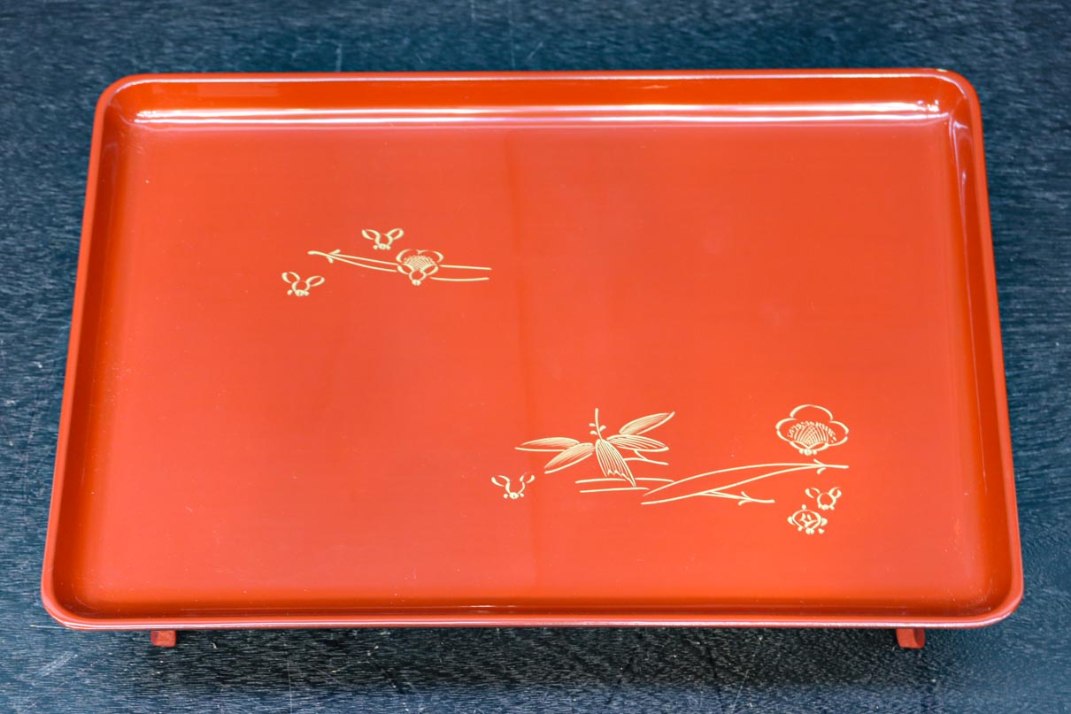 朱漆に黄金色が映える洗練されたお屠蘇セット DC8600 – 古福庵