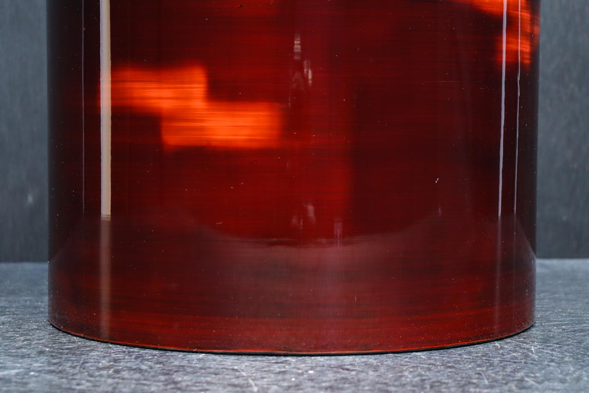 美しい艶色をした漆塗りの木製手あぶり火鉢 DC8742 在庫1個 – 古福庵