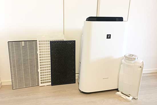 シャープの空気清浄機の掃除】クエン酸や重曹で簡単！フィルターも