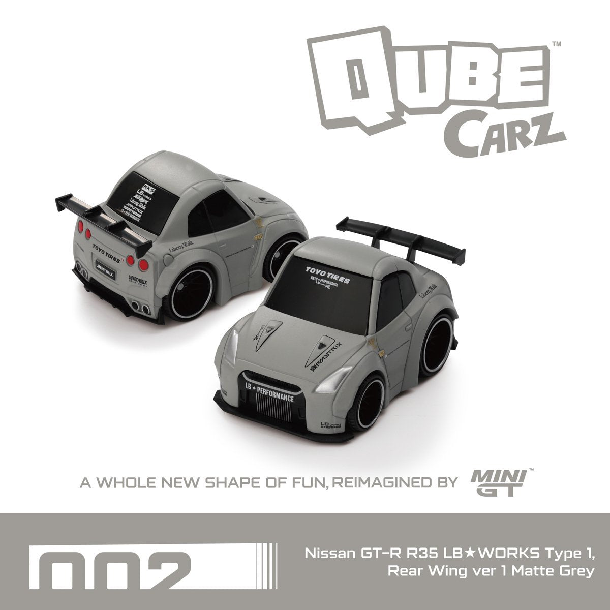 Mini GT QUBE CARZ x 6 - Mini GT – KRW Models